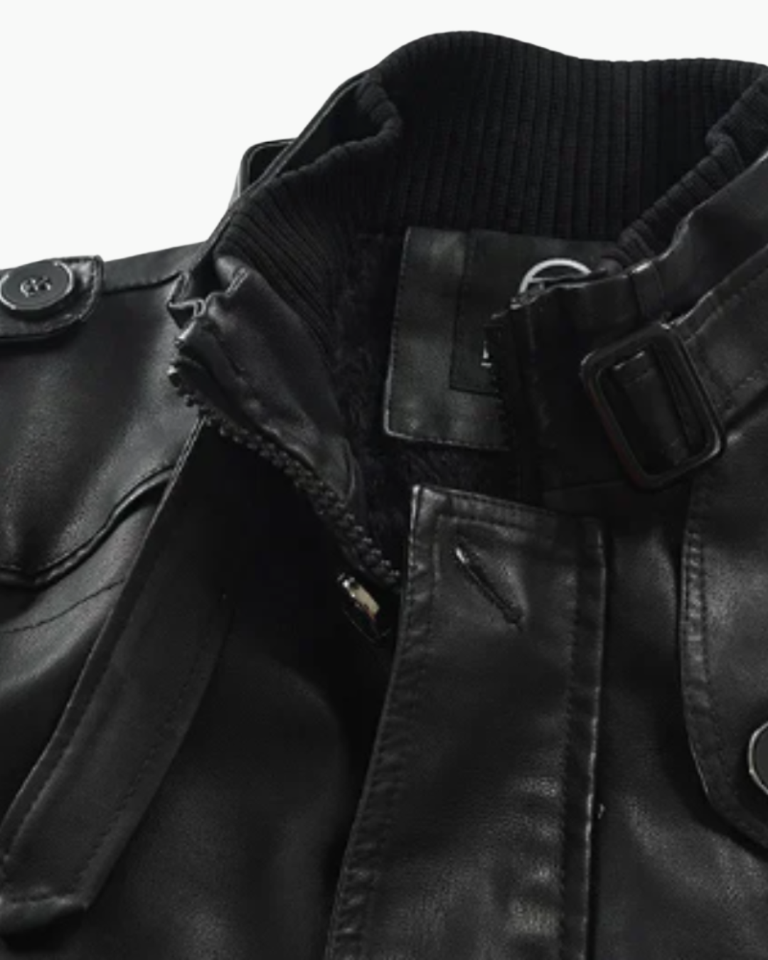 TRONUS™ - giacca lunga in pelle