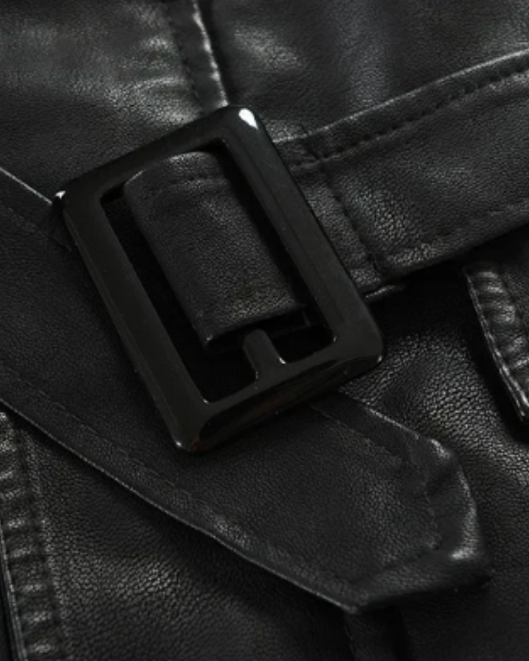 TRONUS™ - giacca lunga in pelle