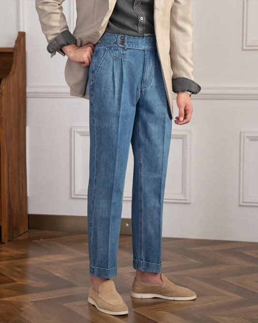 MAXIMILIAN™ - Denim gamba dritta