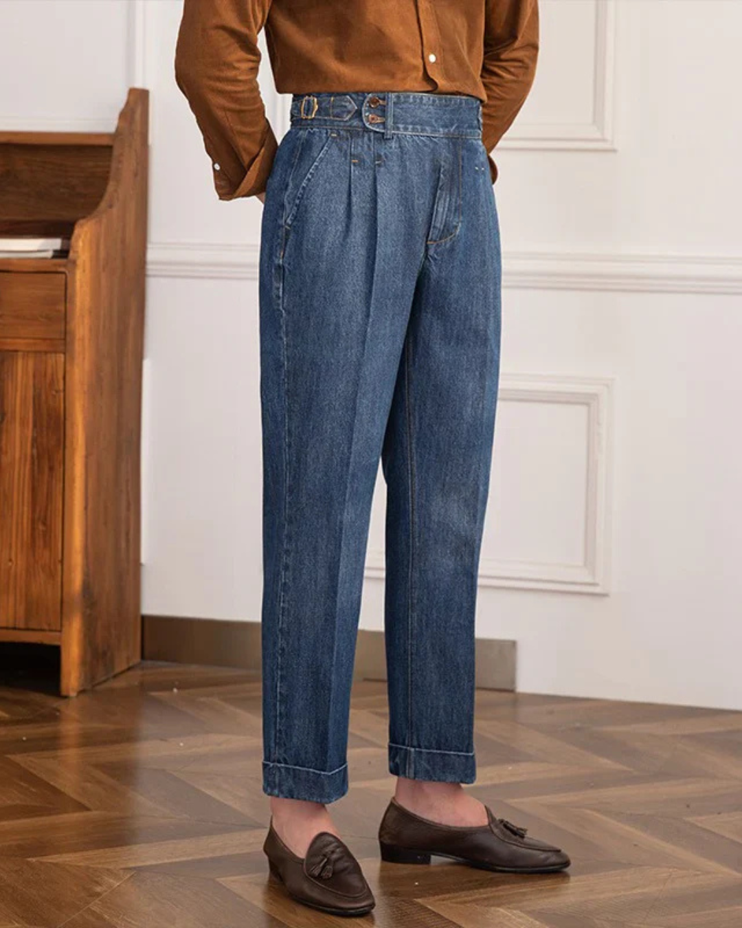 MAXIMILIAN™ - Denim gamba dritta