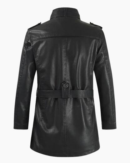 TRONUS™ - giacca lunga in pelle