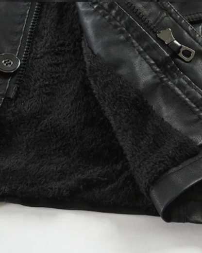 TRONUS™ - giacca lunga in pelle