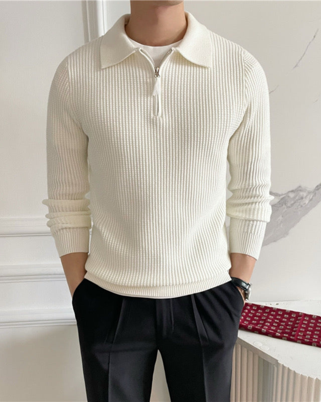 ULISSE™ - Maglione con Zip