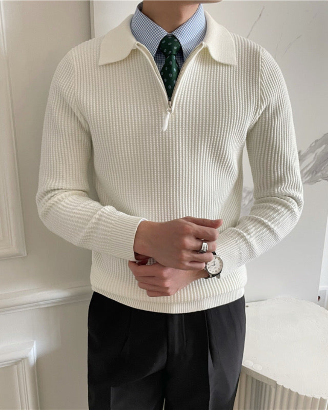 ULISSE™ - Maglione con Zip