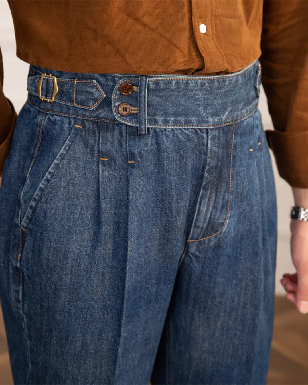 MAXIMILIAN™ - Denim gamba dritta