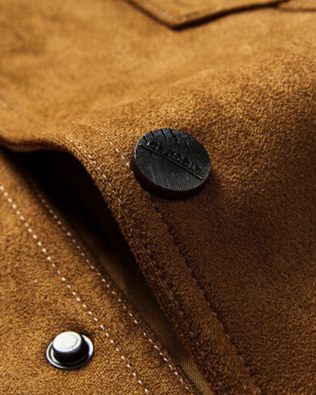 ROYS™- Giacca scamosciata elegante