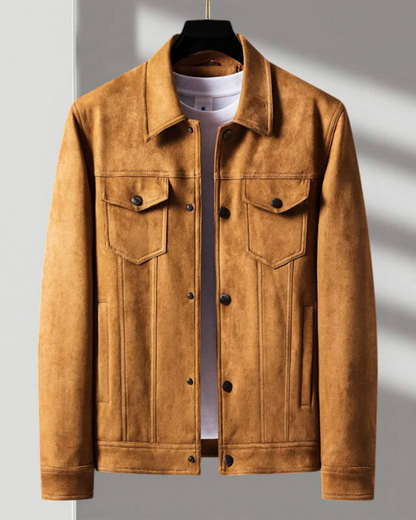 ROYS™- Giacca scamosciata elegante