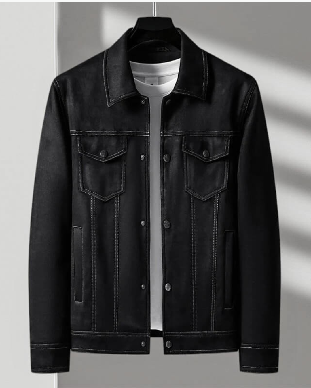 ROYS™- Giacca scamosciata elegante