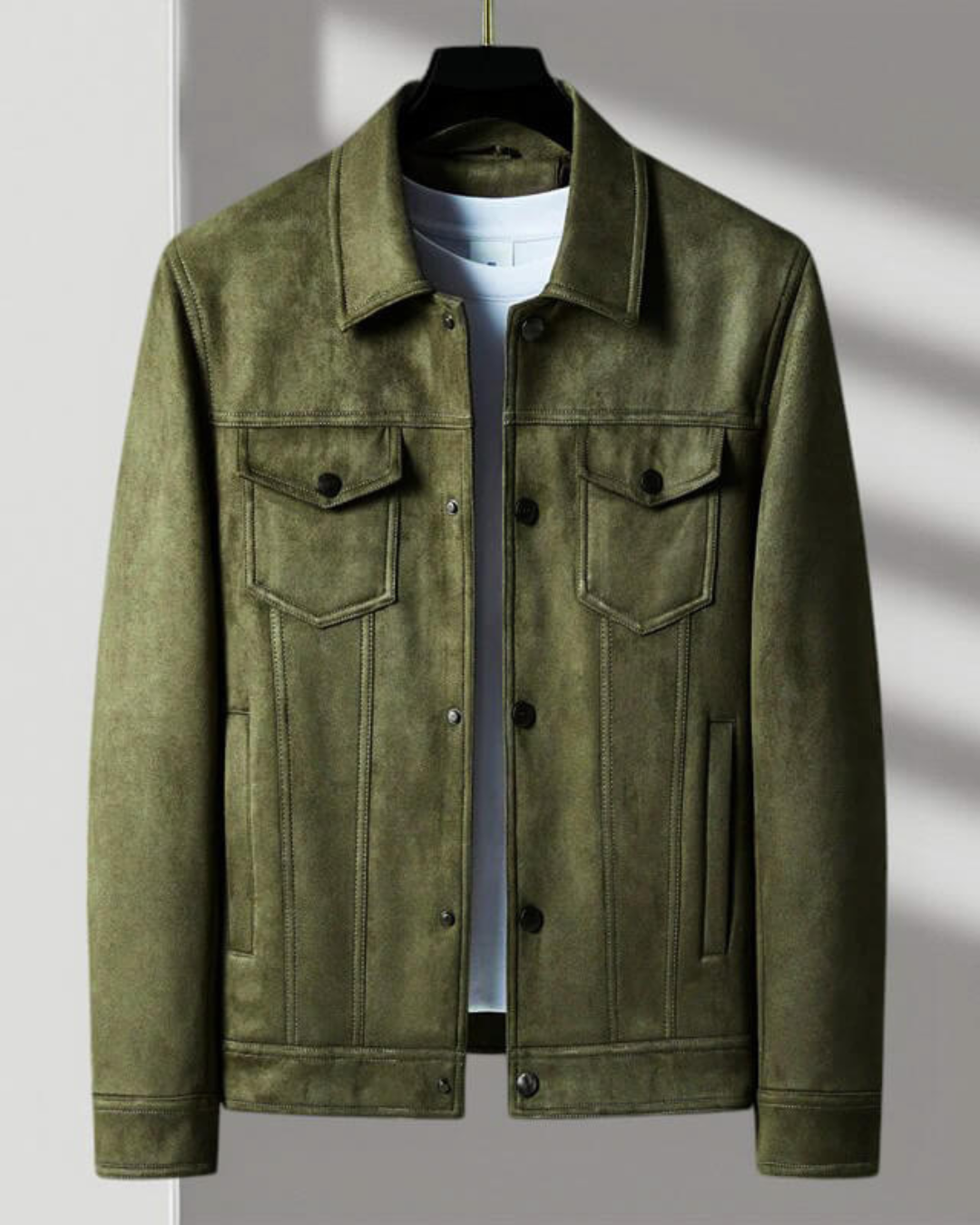 ROYS™- Giacca scamosciata elegante