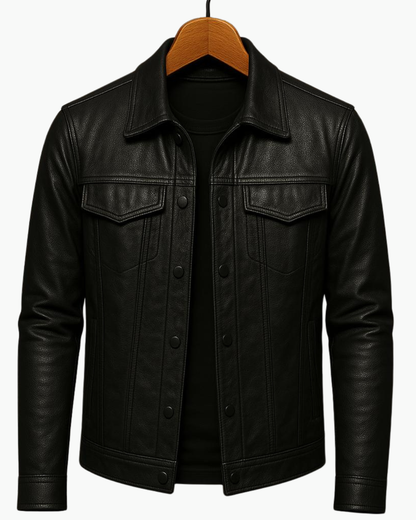 LONDON™ - giubbotto in pelle elegante