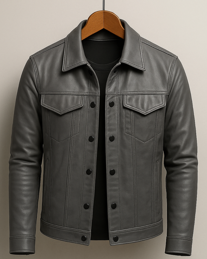 LONDON™ - giubbotto in pelle elegante