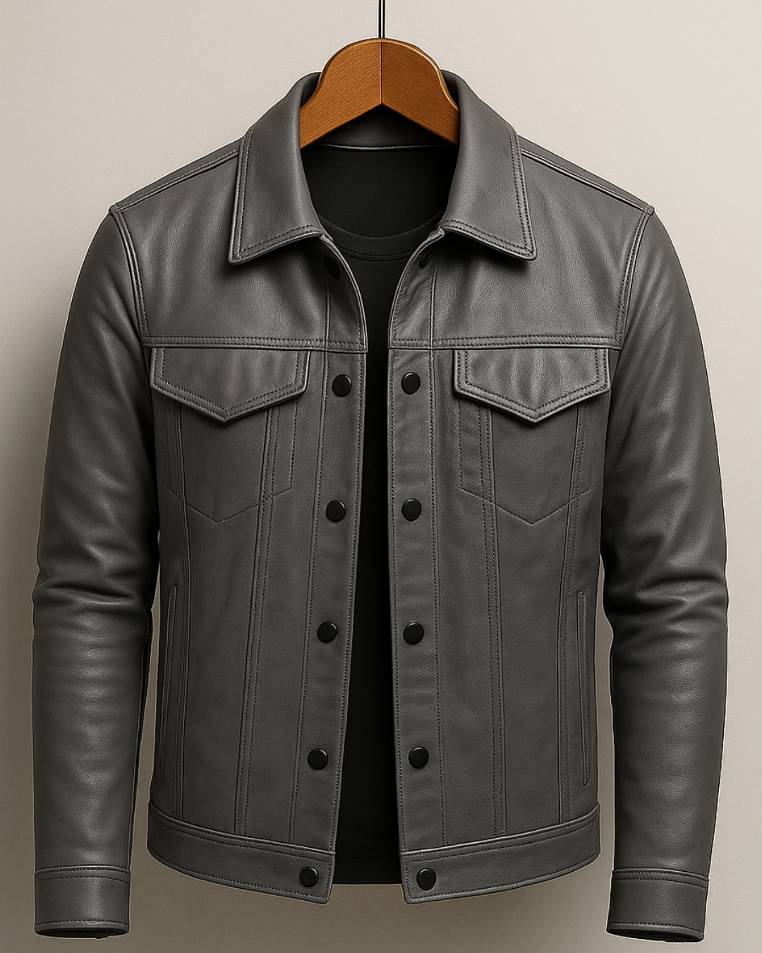 LONDON™ - giubbotto in pelle elegante