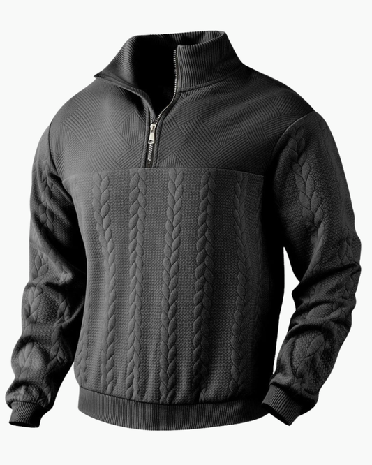 AURELIS™ - Maglione con Mezza Zip