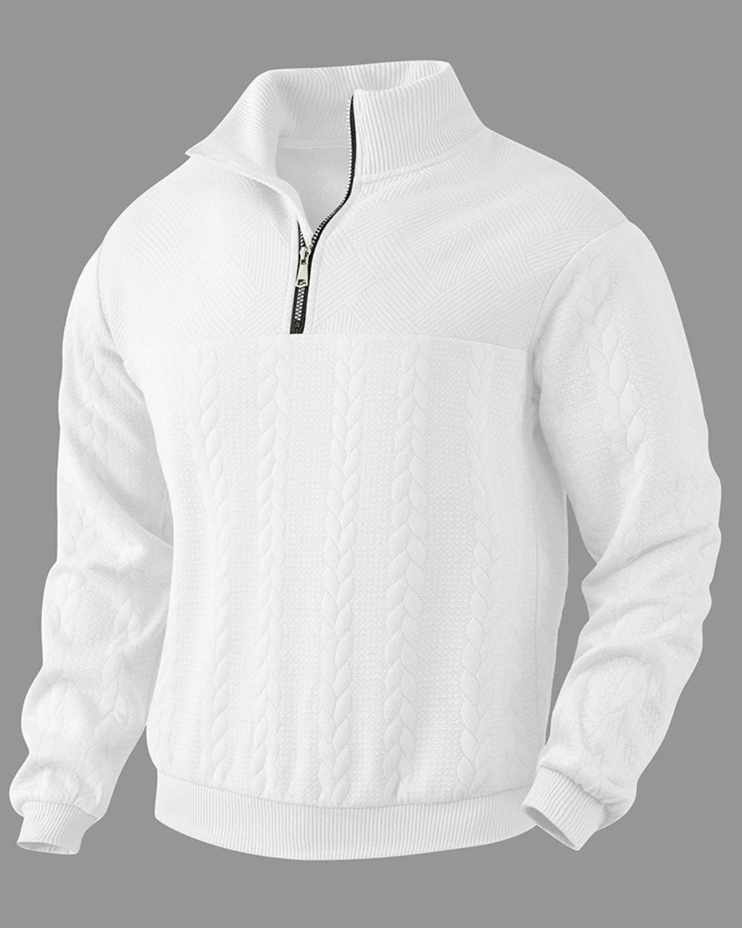 AURELIS™ - Maglione con Mezza Zip