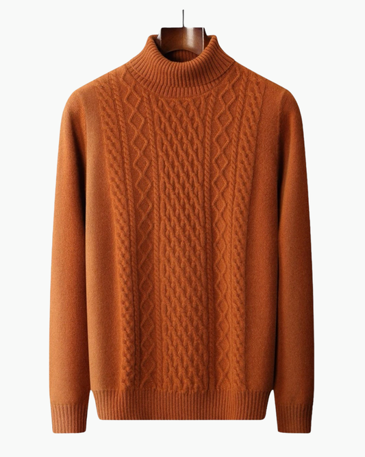 ANDREW™ -  Maglione Dolcevita a Mezzo Collo in Lana