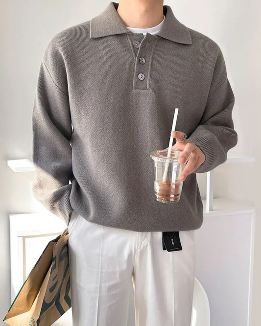 TIBERIANUS™ - Polo Sweater