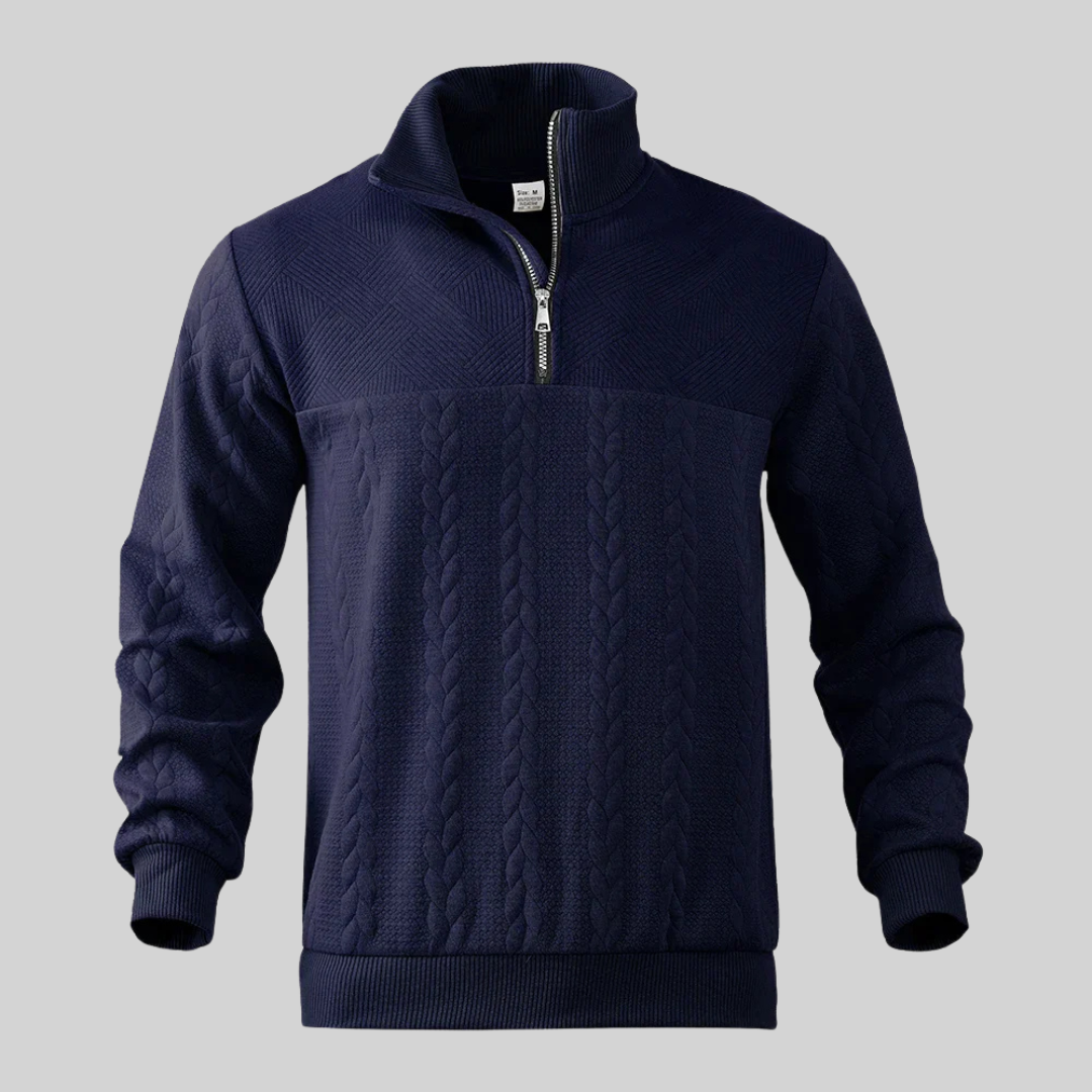 AURELIS™ - Maglione con Mezza Zip