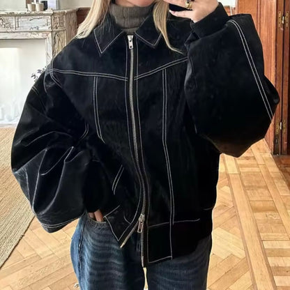 SADIE™ - Giacca in pelle vegana