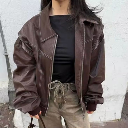 SADIE™ - Giacca in pelle vegana