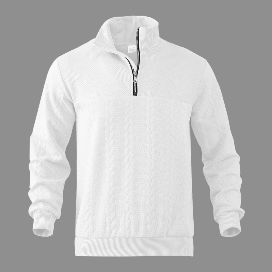 AURELIS™ - Maglione con Mezza Zip