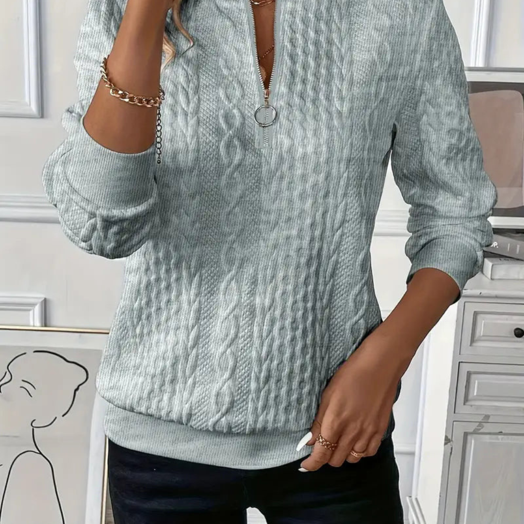 IRIS™ - Maglione premium con zip