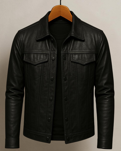 LONDON™ - giubbotto in pelle elegante