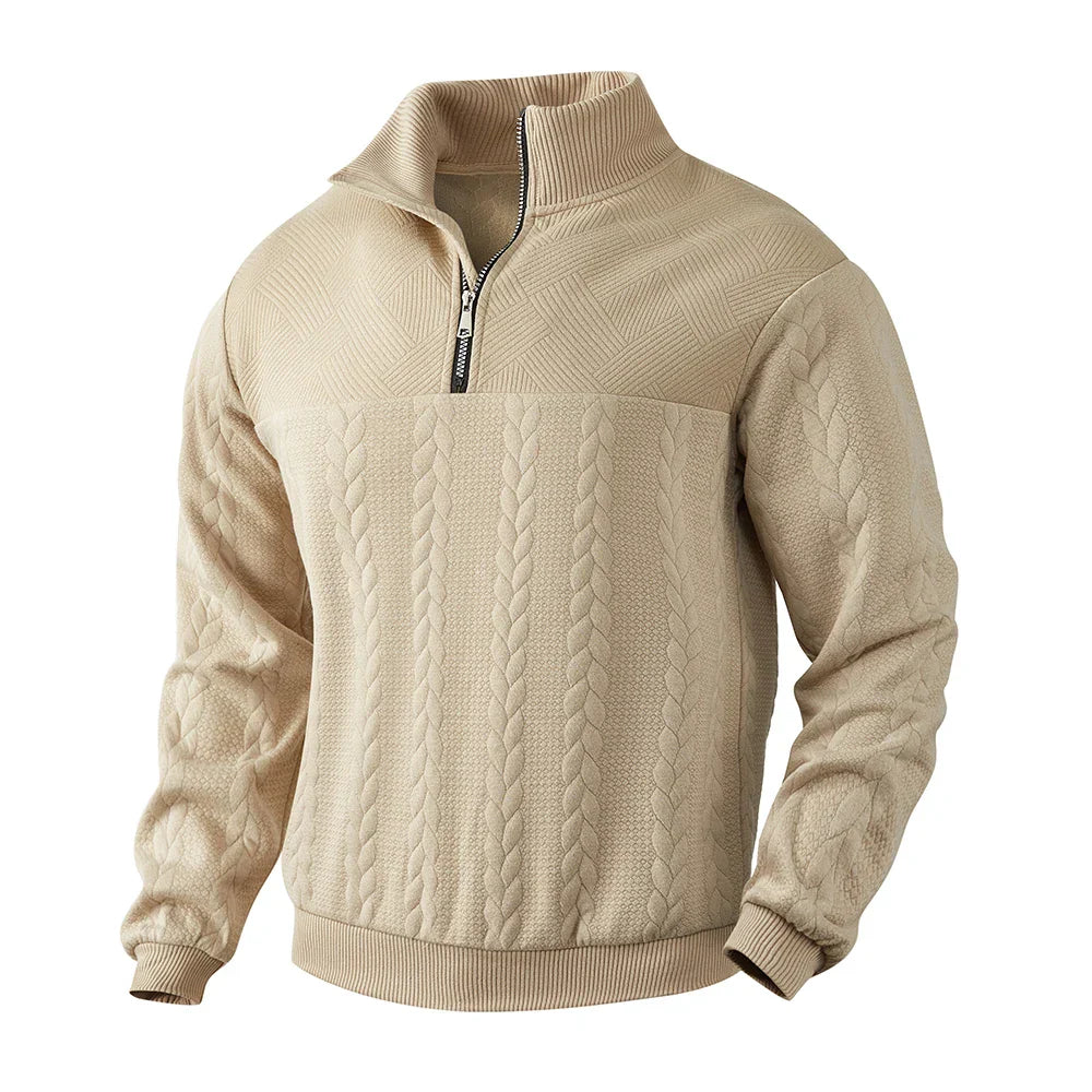 AURELIS™ - Maglione con Mezza Zip